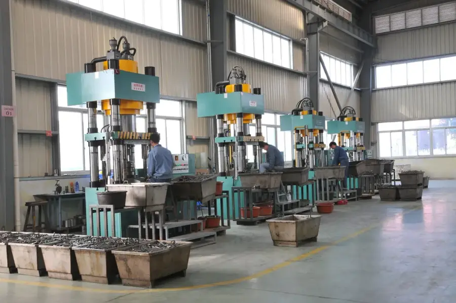 New 1000-ton hot forging press at Carelong facility