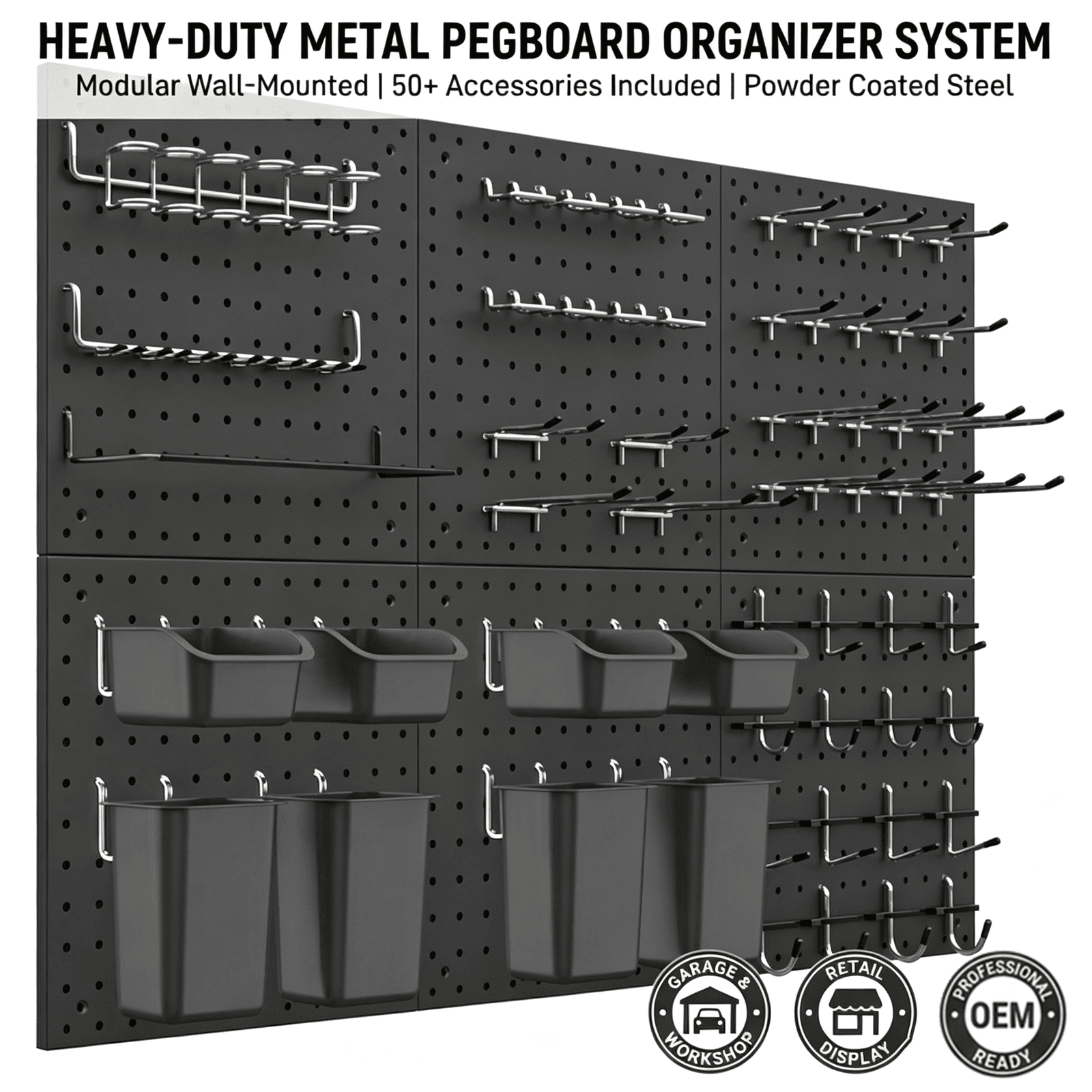 Pegboard & Slatwall Display