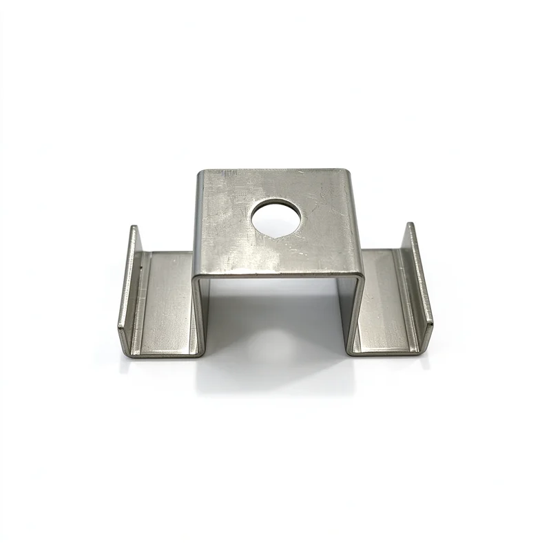 Stainless steel stamping detail